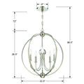 CRYSTORAMA, SYLVAN CHANDELIER, CHANDELIER LIGHT