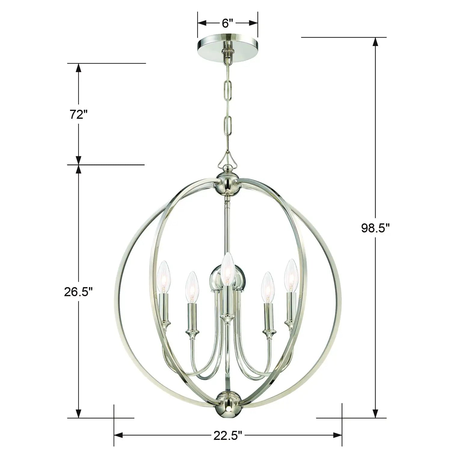 CRYSTORAMA, SYLVAN CHANDELIER, CHANDELIER LIGHT
