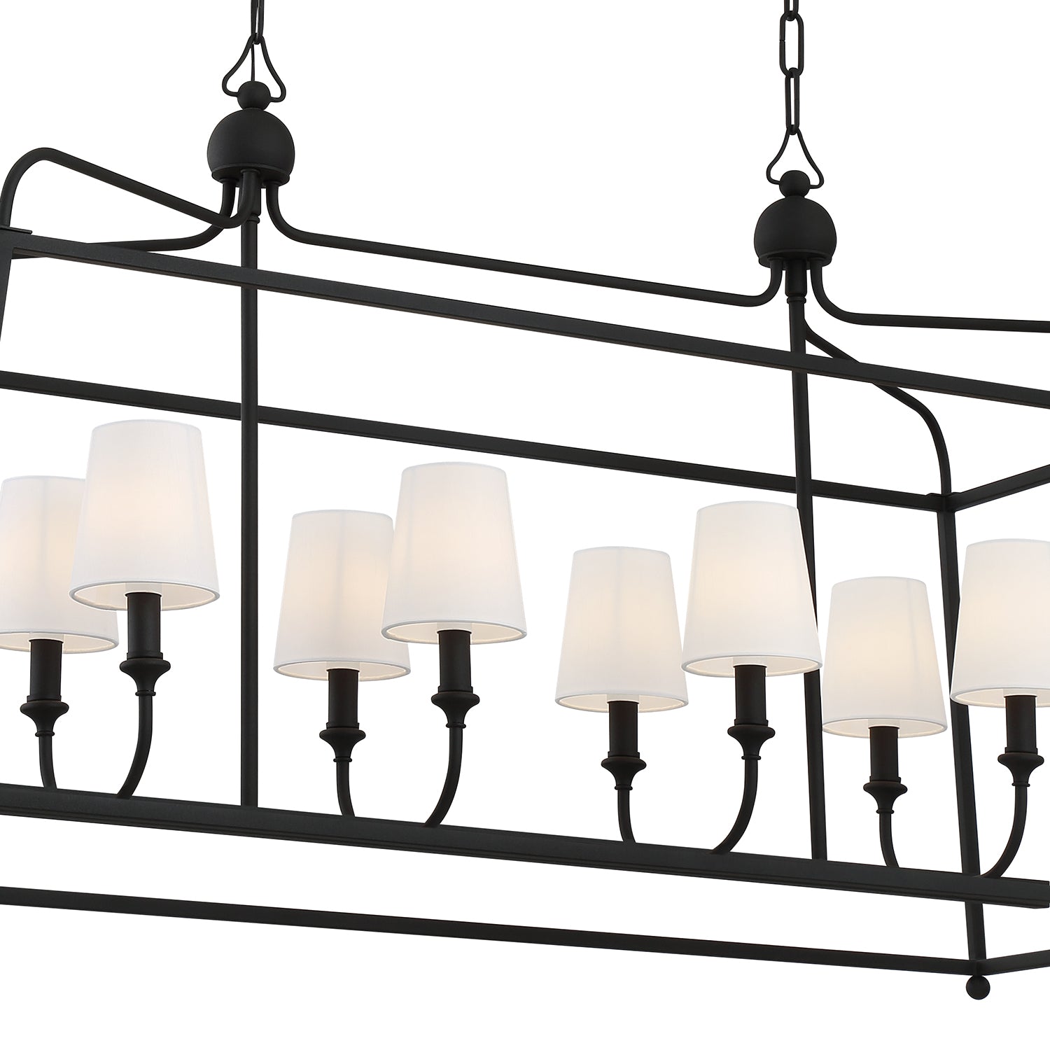CRYSTORAMA, LIBBY LANGDON SYLVAN LINEAR CHANDELIER, CHANDELIER LIGHT