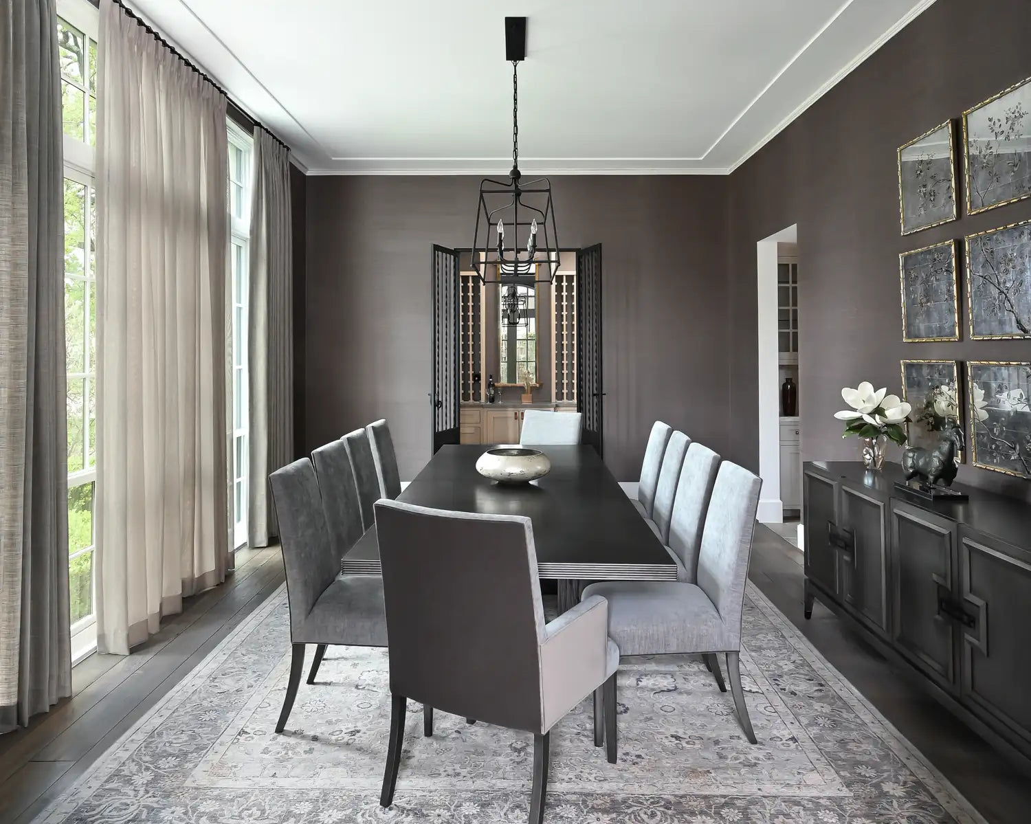 CRYSTORAMA, LIBBY LANGDON SYLVAN LINEAR CHANDELIER, CHANDELIER LIGHT