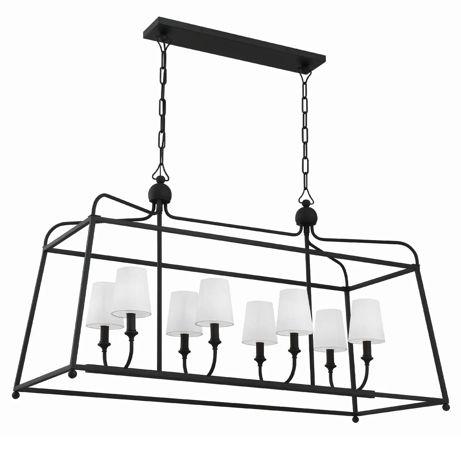 CRYSTORAMA, LIBBY LANGDON SYLVAN LINEAR CHANDELIER, CHANDELIER LIGHT
