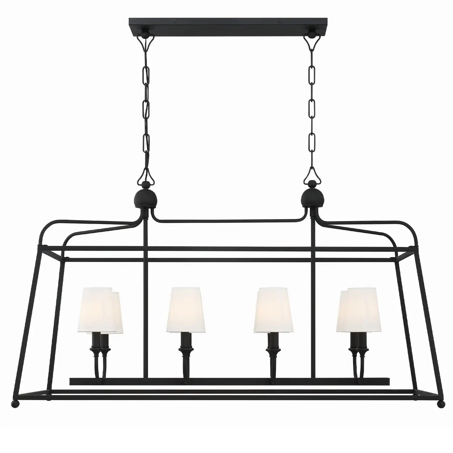 CRYSTORAMA, LIBBY LANGDON SYLVAN LINEAR CHANDELIER, CHANDELIER LIGHT