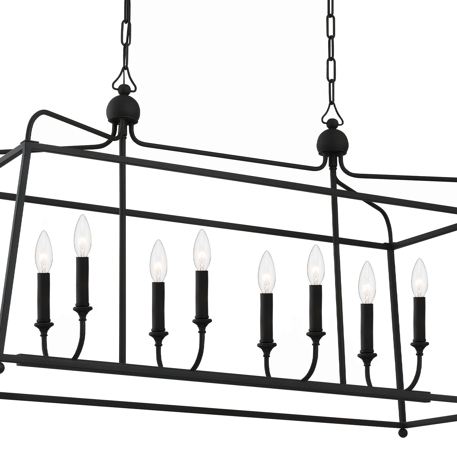 CRYSTORAMA, LIBBY LANGDON SYLVAN LINEAR CHANDELIER, CHANDELIER LIGHT