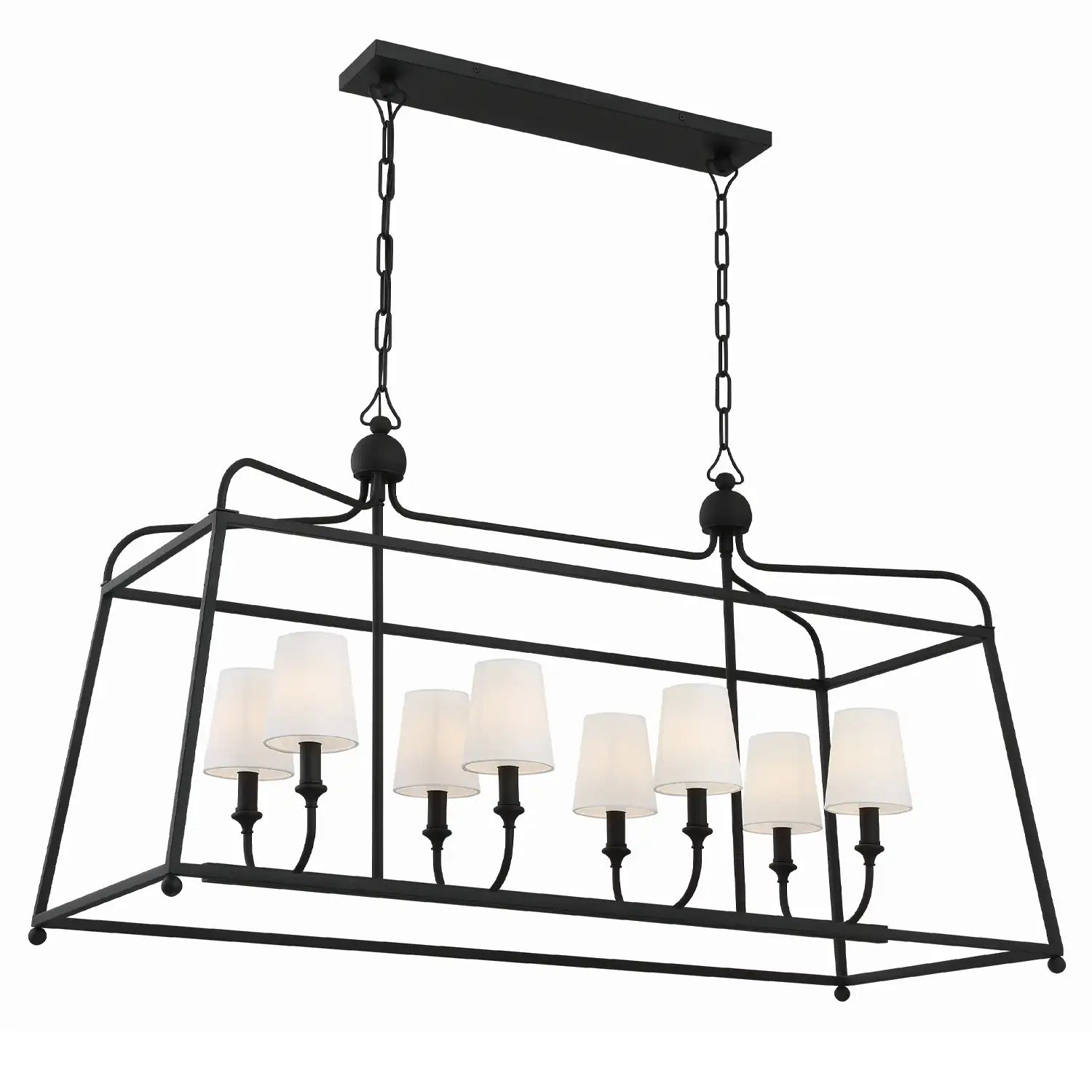 CRYSTORAMA, LIBBY LANGDON SYLVAN LINEAR CHANDELIER, CHANDELIER LIGHT