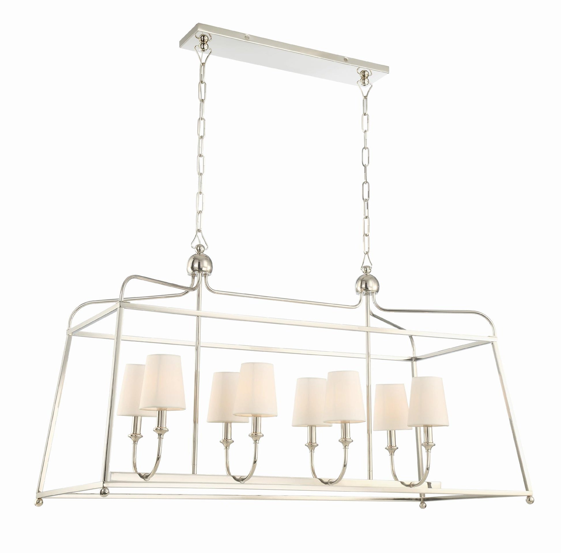 CRYSTORAMA, LIBBY LANGDON SYLVAN LINEAR CHANDELIER, CHANDELIER LIGHT