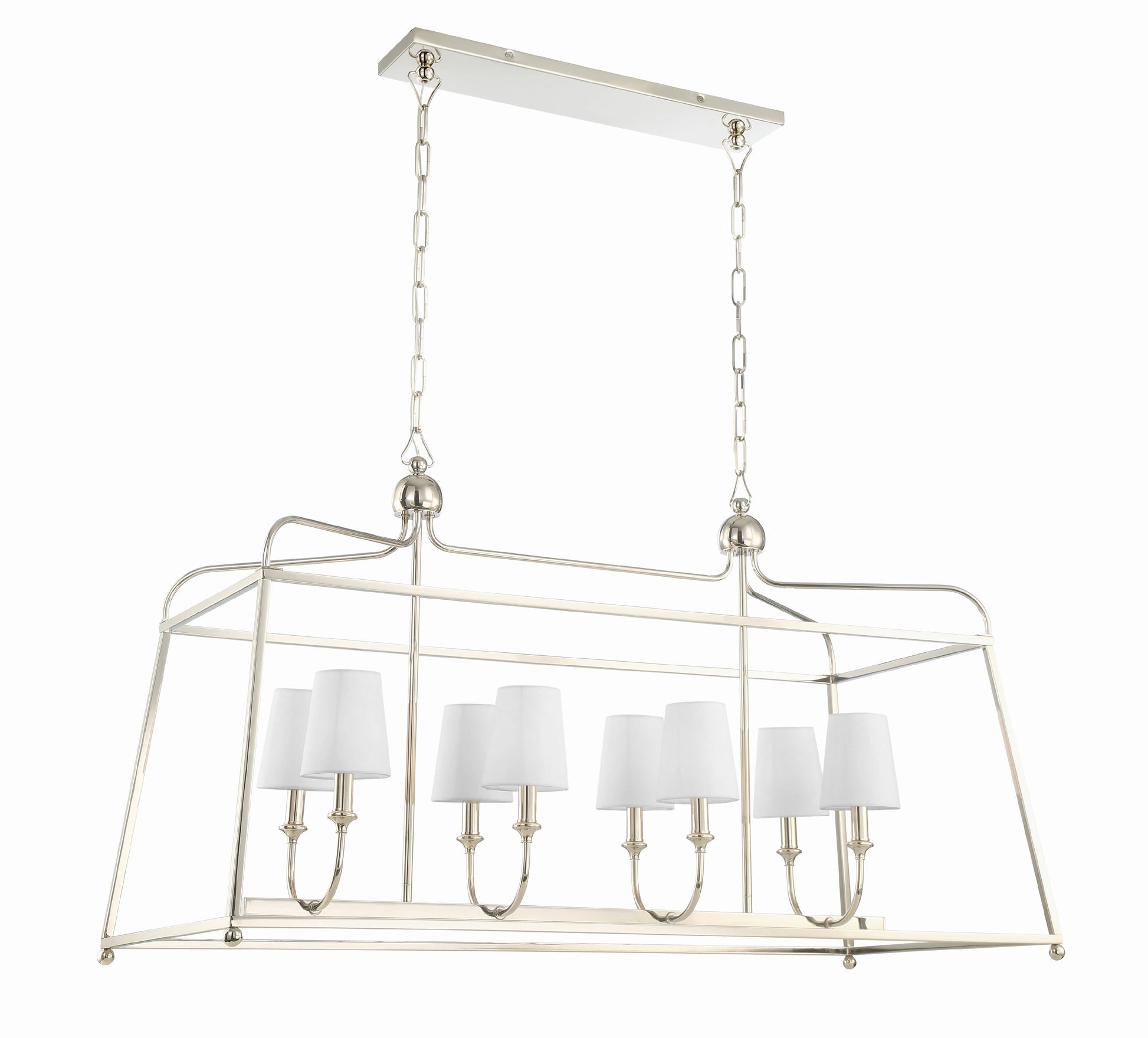 CRYSTORAMA, LIBBY LANGDON SYLVAN LINEAR CHANDELIER, CHANDELIER LIGHT