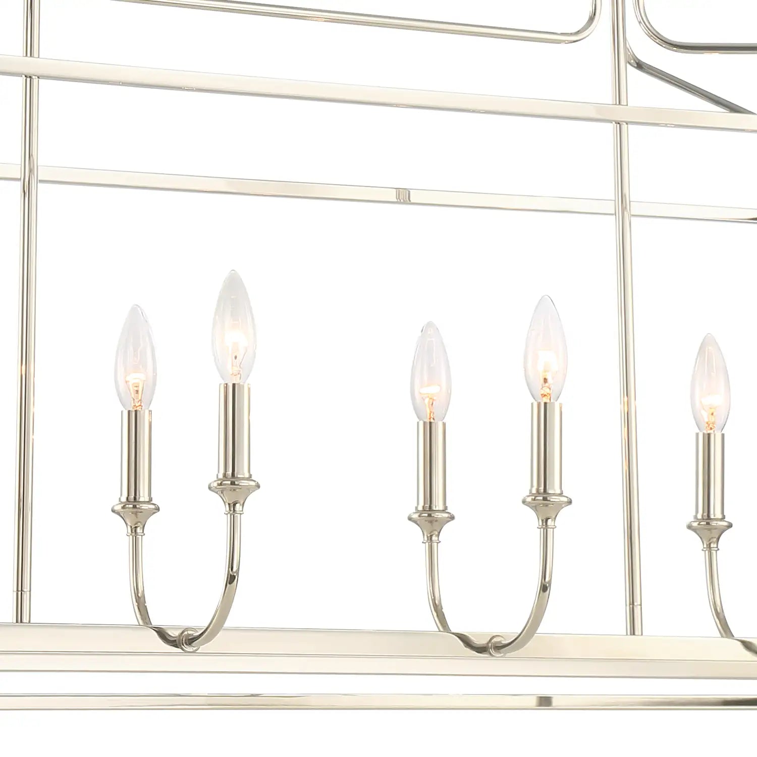 CRYSTORAMA, LIBBY LANGDON SYLVAN LINEAR CHANDELIER, CHANDELIER LIGHT