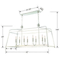 CRYSTORAMA, LIBBY LANGDON SYLVAN LINEAR CHANDELIER, CHANDELIER LIGHT