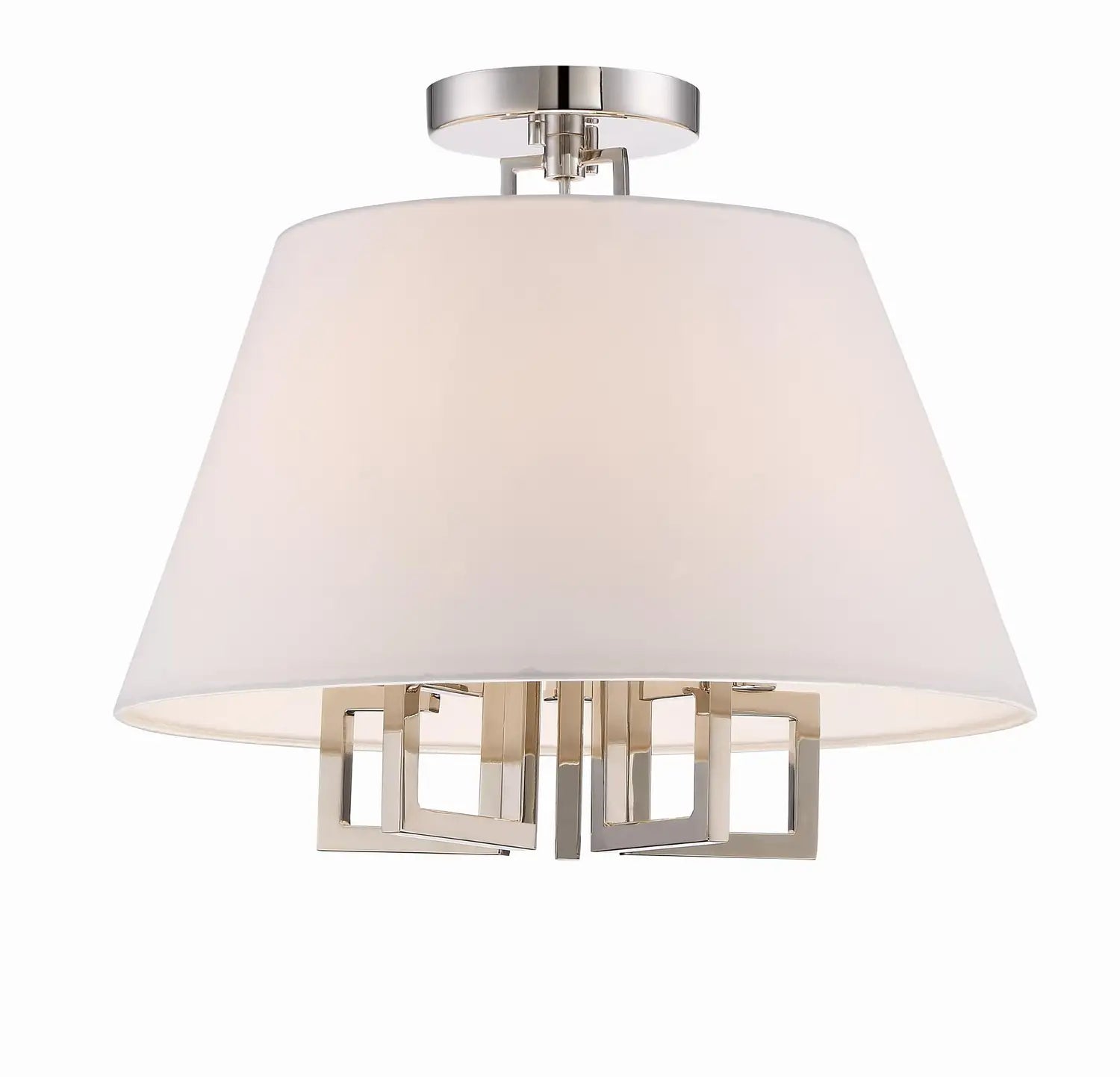 CRYSTORAMA, LIBBY LANGDON WESTWOOD SEMI FLUSH MOUNT, FLUSH MOUNT CEILING LIGHTS