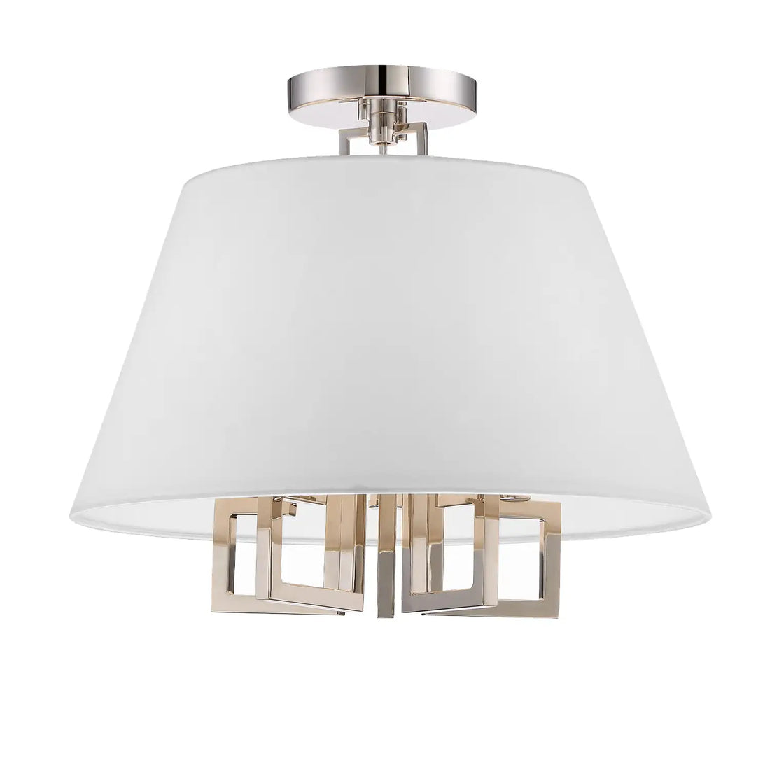 CRYSTORAMA, LIBBY LANGDON WESTWOOD SEMI FLUSH MOUNT, FLUSH MOUNT CEILING LIGHTS