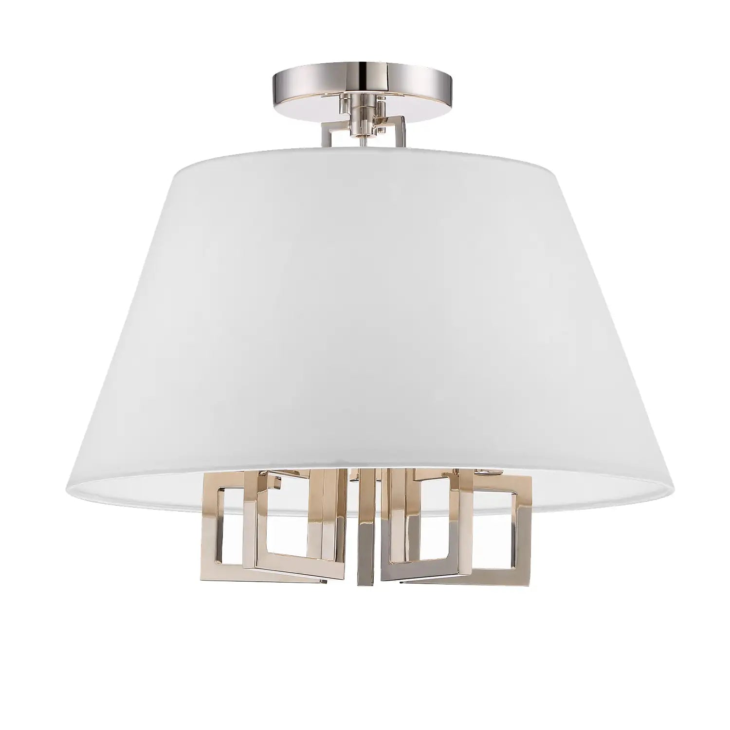 CRYSTORAMA, LIBBY LANGDON WESTWOOD SEMI FLUSH MOUNT, FLUSH MOUNT CEILING LIGHTS