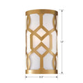 CRYSTORAMA, LIBBY LANGDON JENNINGS SCONCE, WALL SCONCES