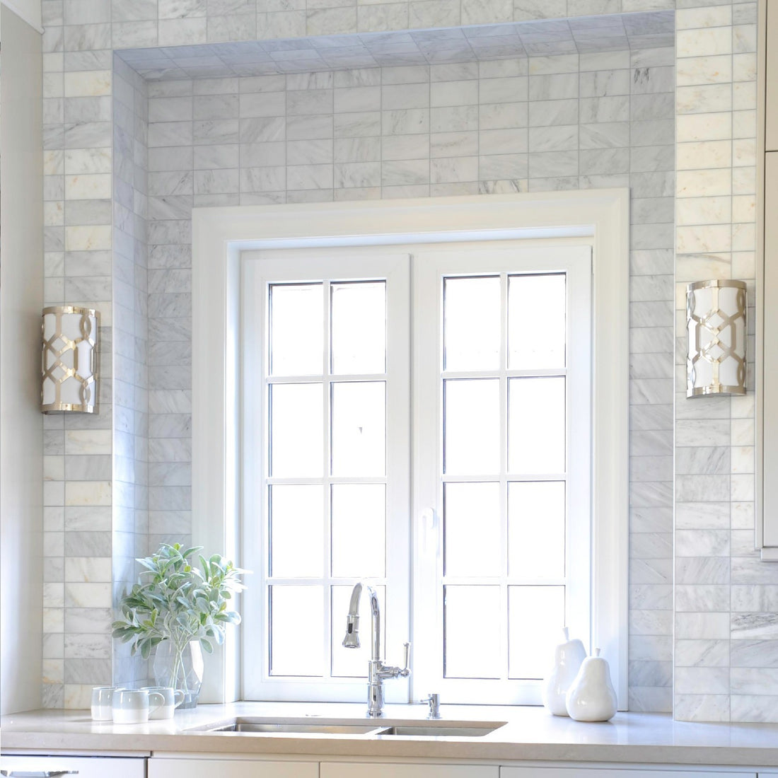 CRYSTORAMA, LIBBY LANGDON JENNINGS SCONCE, WALL SCONCES