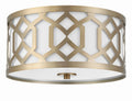 CRYSTORAMA, LIBBY LANGDON JENNINGS FLUSH MOUNT, FLUSH MOUNT CEILING LIGHTS