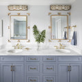 CRYSTORAMA, LIBBY LANGDON JENNINGS INTEGRATED LED SCONCE, WALL SCONCES