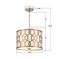 CRYSTORAMA, LIBBY LANGDON JENNINGS PENDANT, PENDANT LIGHT