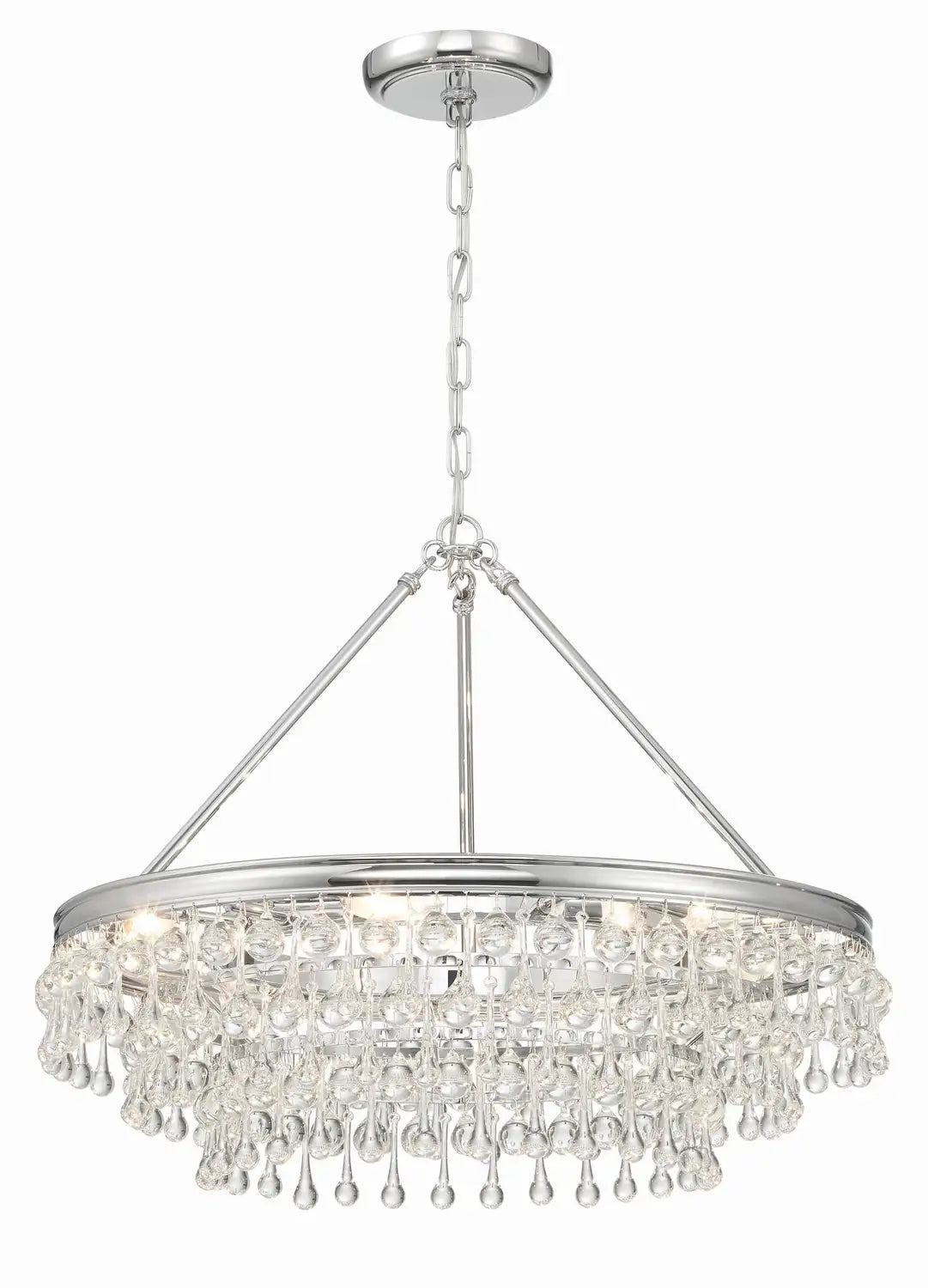 CRYSTORAMA, CALYPSO CHANDELIER, CHANDELIER LIGHT