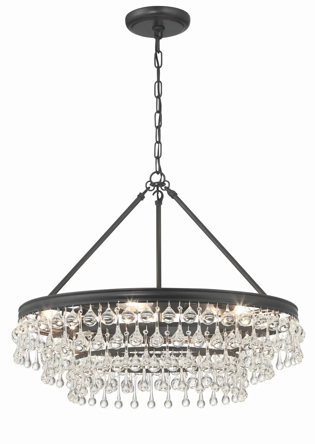 CRYSTORAMA, CALYPSO CHANDELIER, CHANDELIER LIGHT