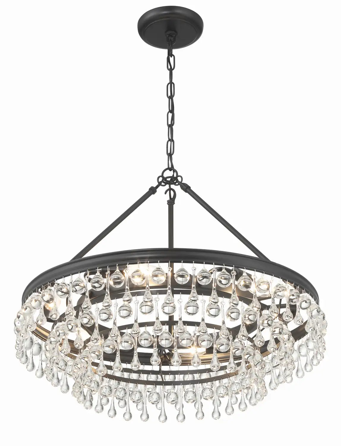 CRYSTORAMA, CALYPSO CHANDELIER, CHANDELIER LIGHT