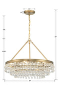 CRYSTORAMA, CALYPSO CHANDELIER, CHANDELIER LIGHT