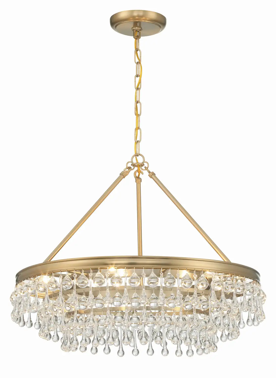 CRYSTORAMA, CALYPSO CHANDELIER, CHANDELIER LIGHT