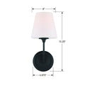 CRYSTORAMA, LIBBY LANGDON SYLVAN SCONCE, WALL SCONCES