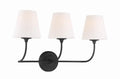 CRYSTORAMA, LIBBY LANGDON SYLVAN BATHROOM VANITY, VANITY LIGHT