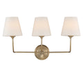 CRYSTORAMA, LIBBY LANGDON SYLVAN BATHROOM VANITY, VANITY LIGHT