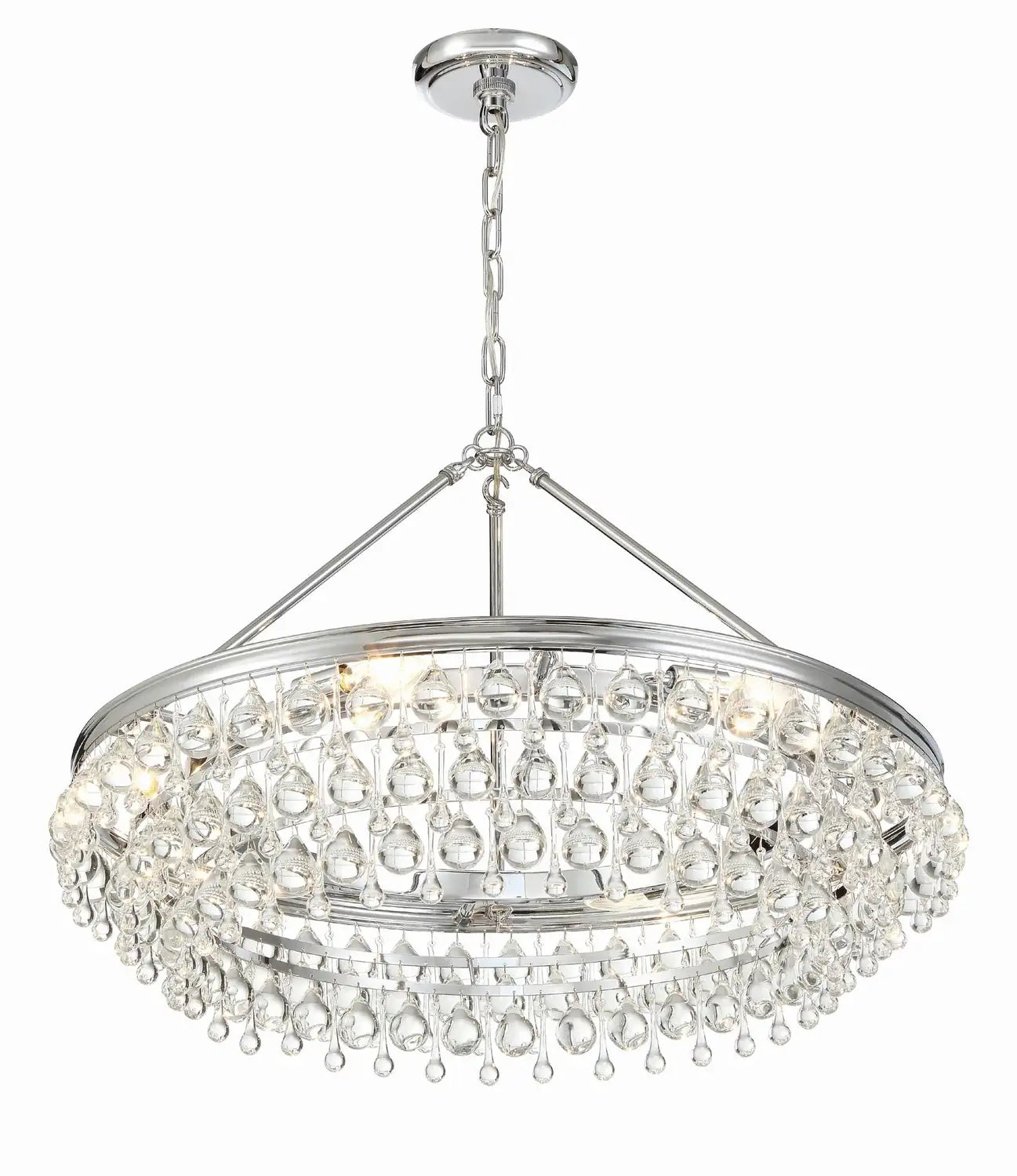 CRYSTORAMA, CALYPSO CHANDELIER, CHANDELIER LIGHT