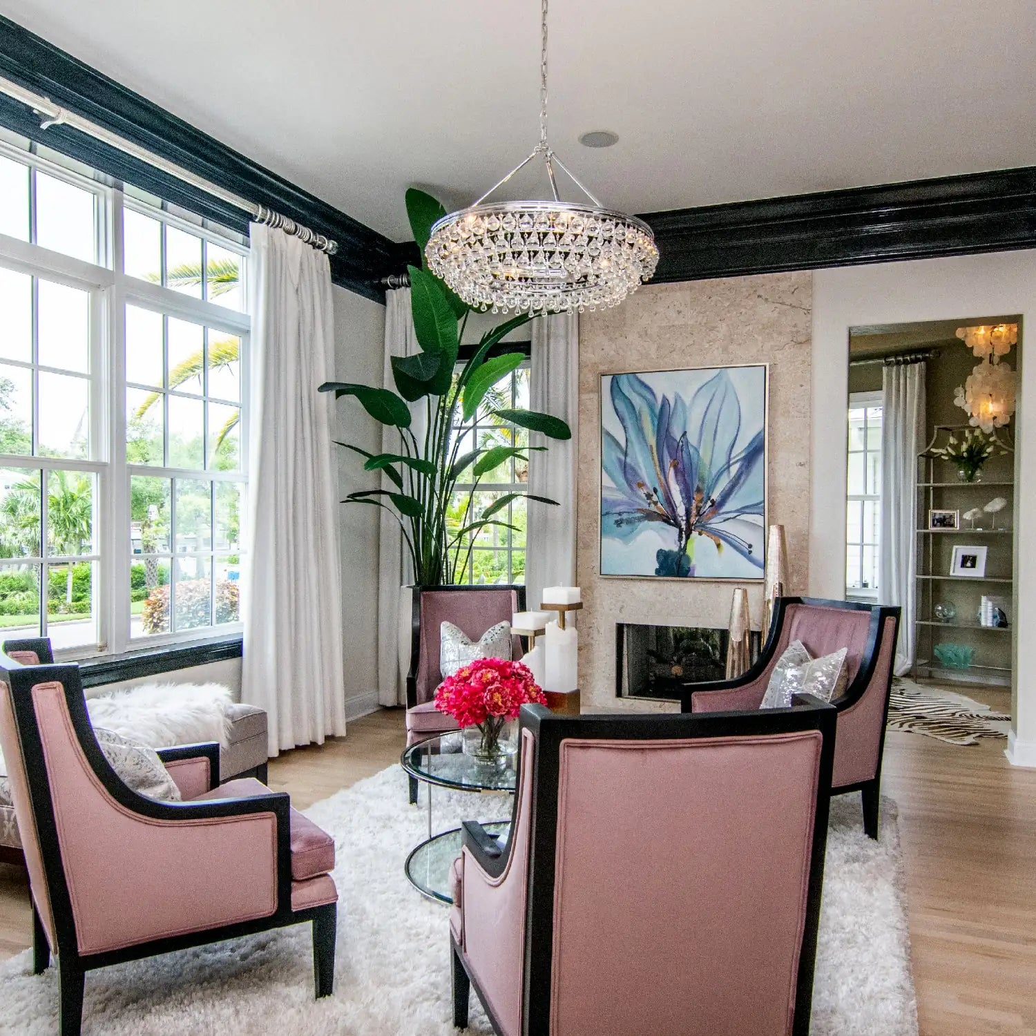 CRYSTORAMA, CALYPSO CHANDELIER, CHANDELIER LIGHT