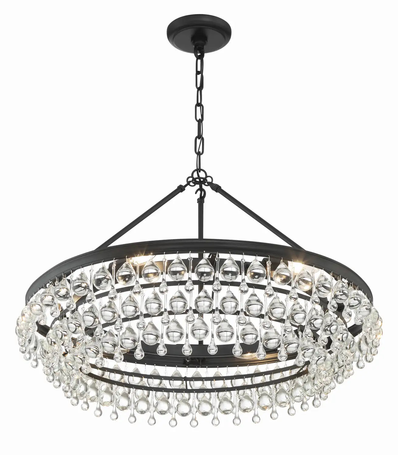 CRYSTORAMA, CALYPSO CHANDELIER, CHANDELIER LIGHT