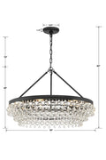 CRYSTORAMA, CALYPSO CHANDELIER, CHANDELIER LIGHT