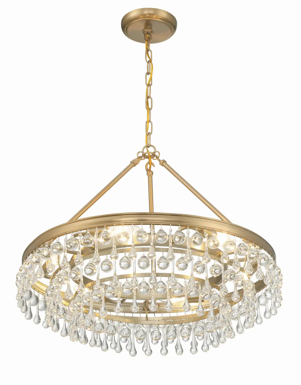 CRYSTORAMA, CALYPSO CHANDELIER, CHANDELIER LIGHT