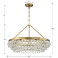 CRYSTORAMA, CALYPSO CHANDELIER, CHANDELIER LIGHT