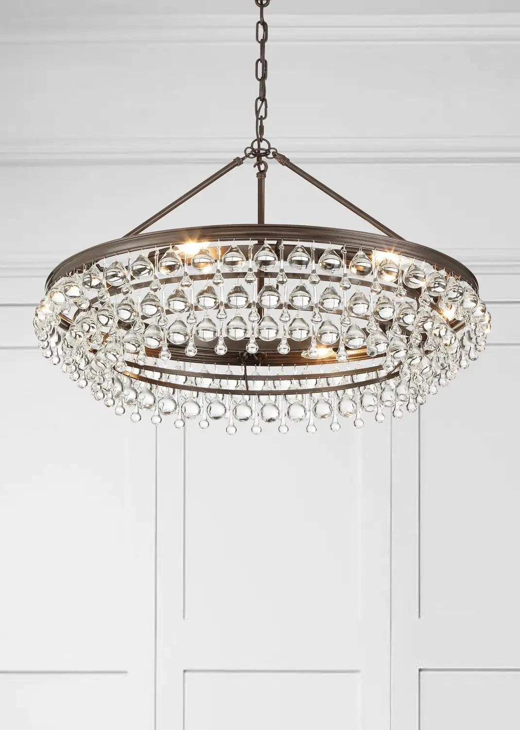 CRYSTORAMA, CALYPSO CHANDELIER, CHANDELIER LIGHT