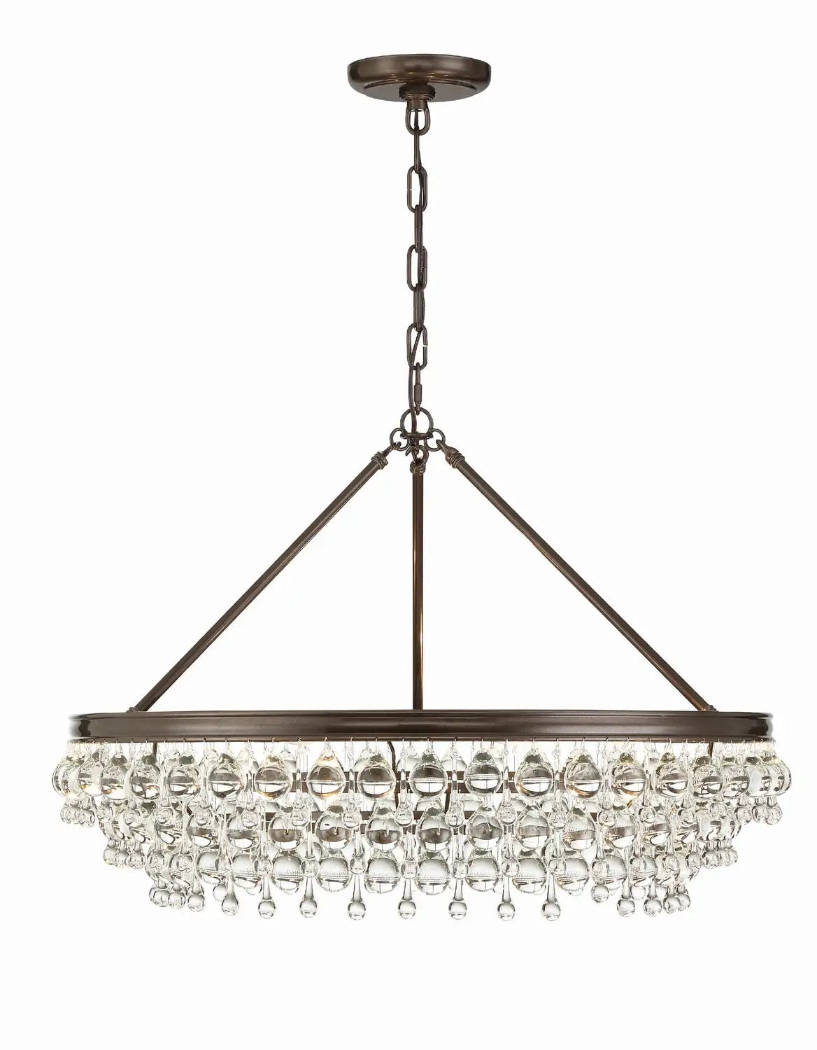 CRYSTORAMA, CALYPSO CHANDELIER, CHANDELIER LIGHT
