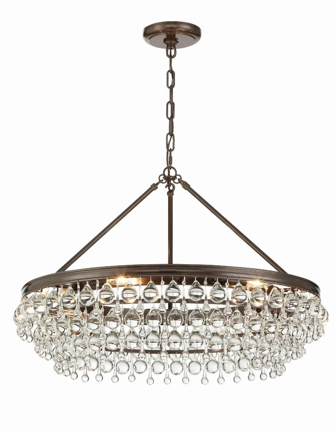 CRYSTORAMA, CALYPSO CHANDELIER, CHANDELIER LIGHT