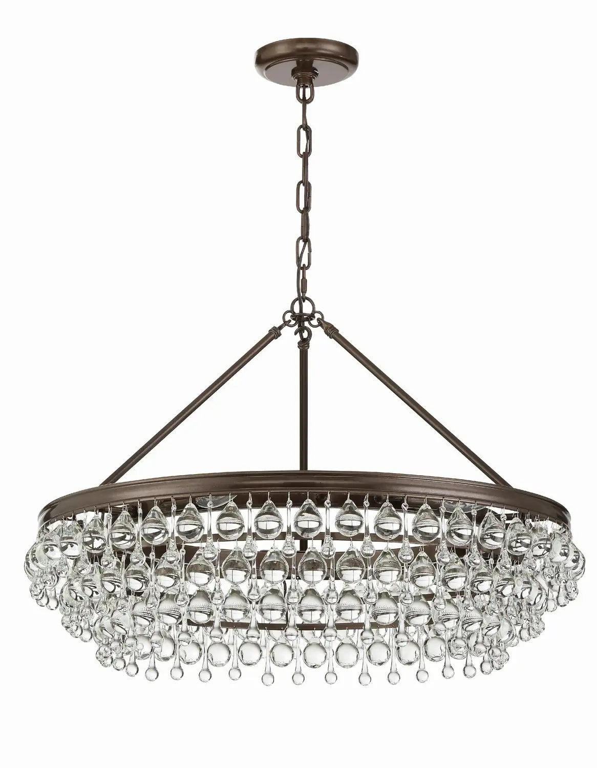 CRYSTORAMA, CALYPSO CHANDELIER, CHANDELIER LIGHT