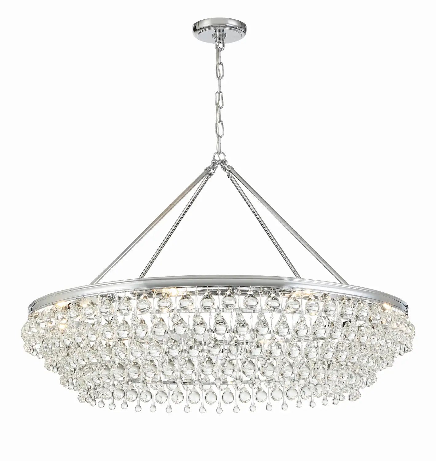 CRYSTORAMA, CALYPSO CHANDELIER, CHANDELIER LIGHT