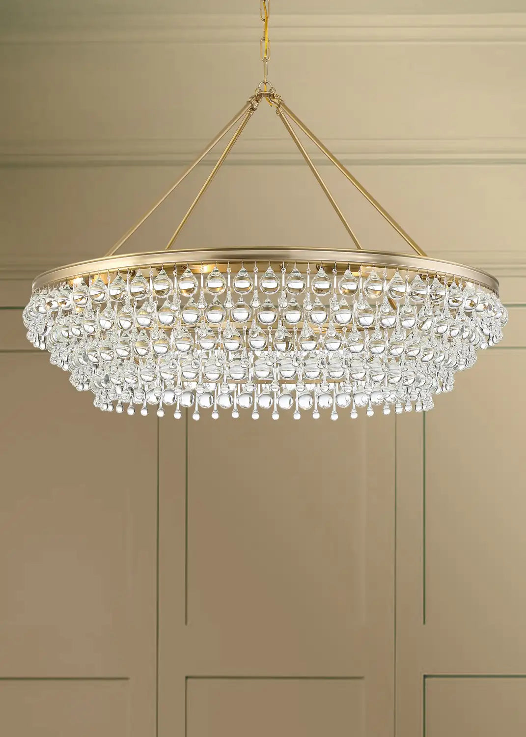 CRYSTORAMA, CALYPSO CHANDELIER, CHANDELIER LIGHT