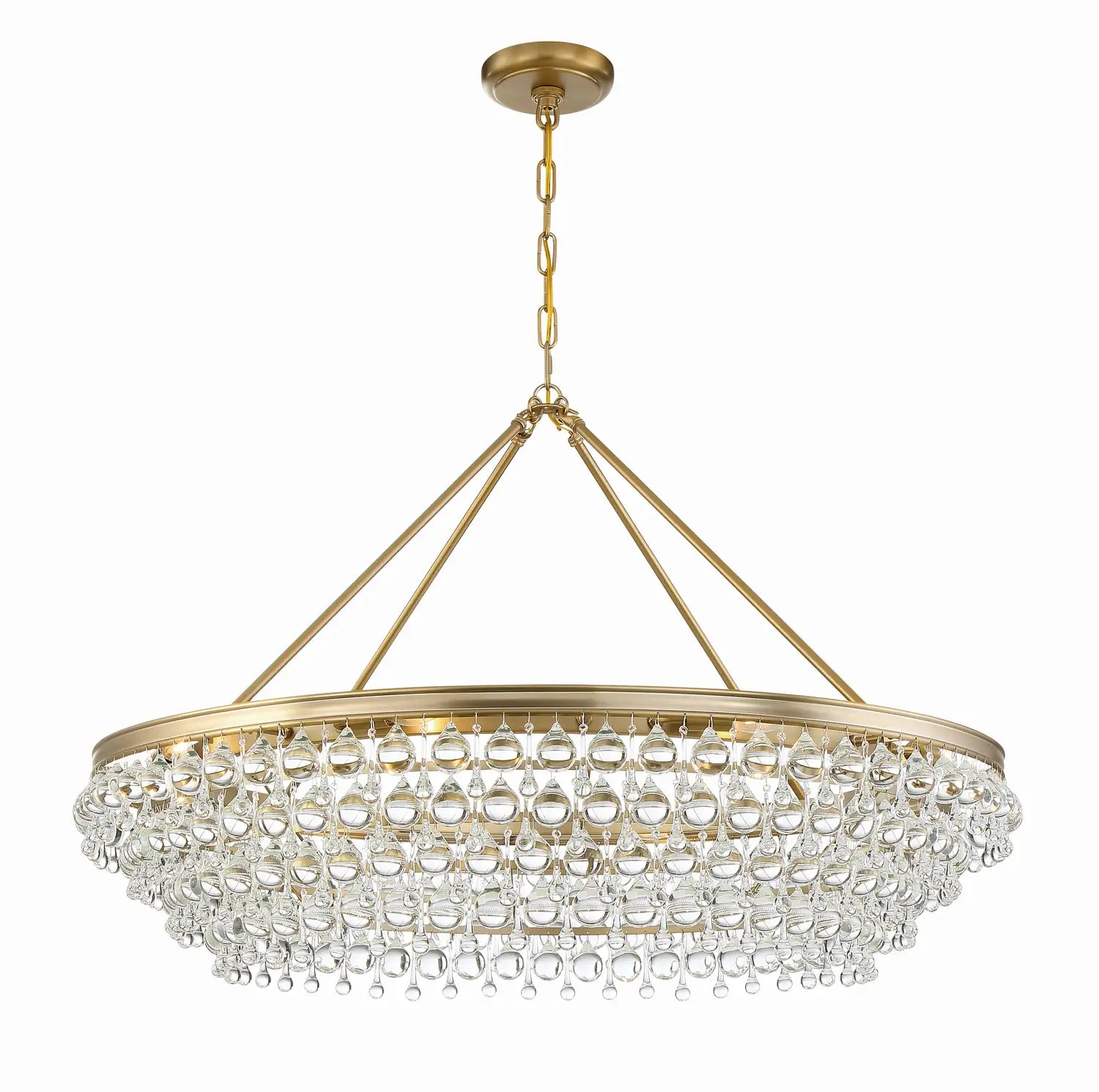 CRYSTORAMA, CALYPSO CHANDELIER, CHANDELIER LIGHT