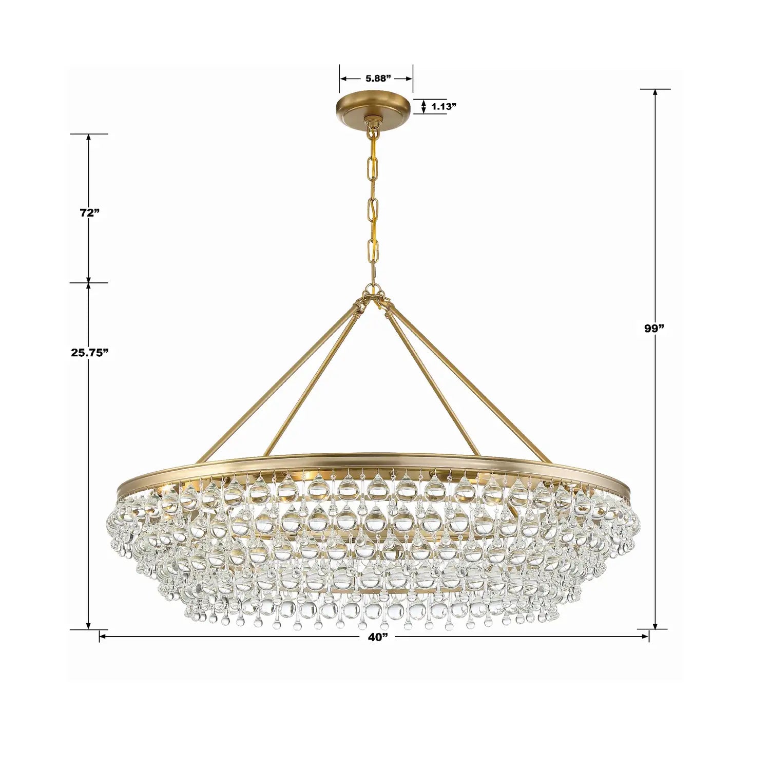 CRYSTORAMA, CALYPSO CHANDELIER, CHANDELIER LIGHT