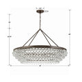 CRYSTORAMA, CALYPSO CHANDELIER, CHANDELIER LIGHT