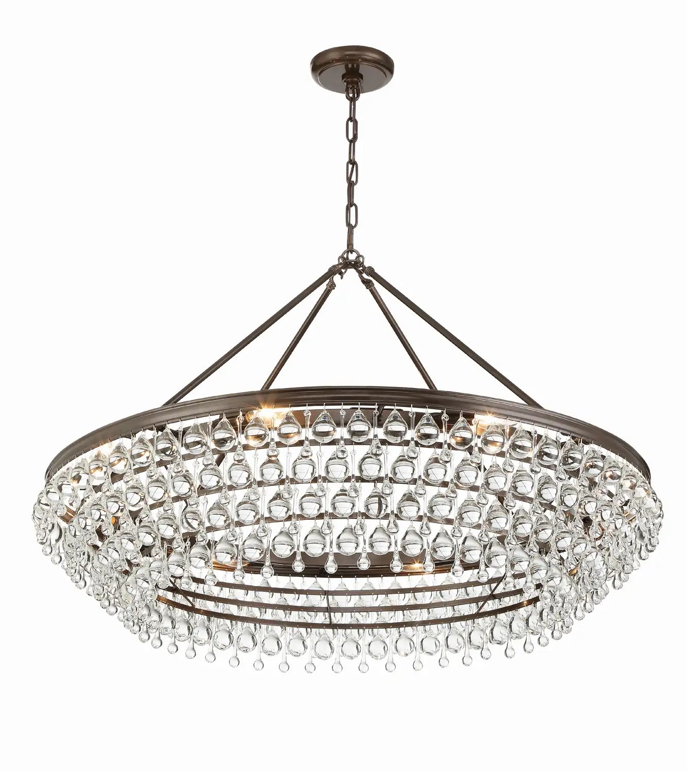 CRYSTORAMA, CALYPSO CHANDELIER, CHANDELIER LIGHT