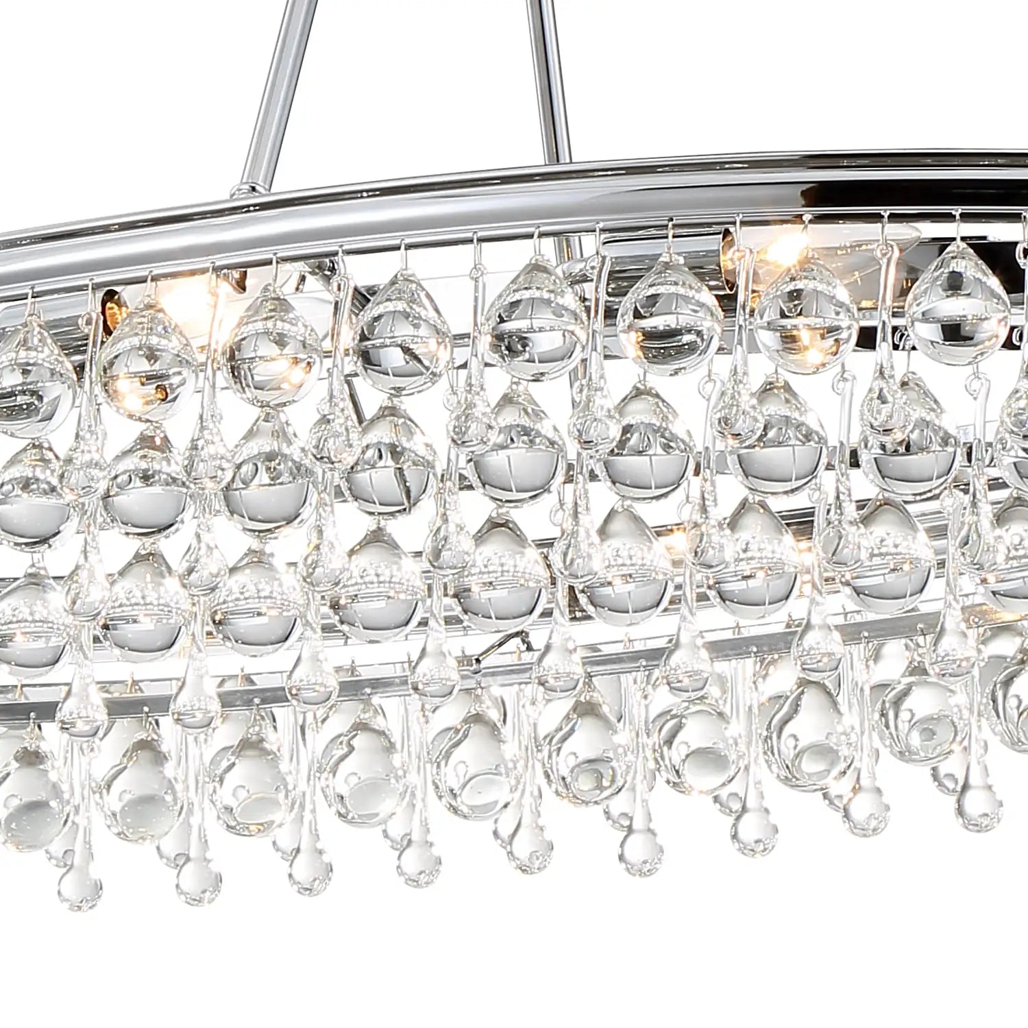 CRYSTORAMA, CALYPSO OVAL CHANDELIER, CHANDELIER LIGHT