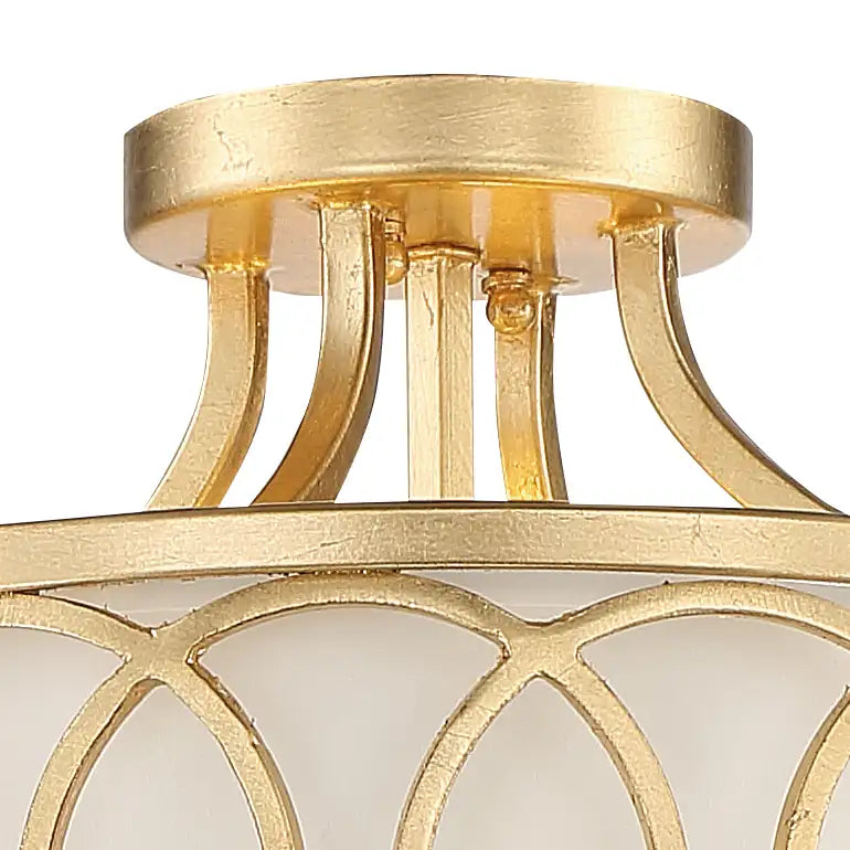 CRYSTORAMA, LIBBY LANGDON GRAHAM SEMI FLUSH MOUNT, FLUSH MOUNT CEILING LIGHTS