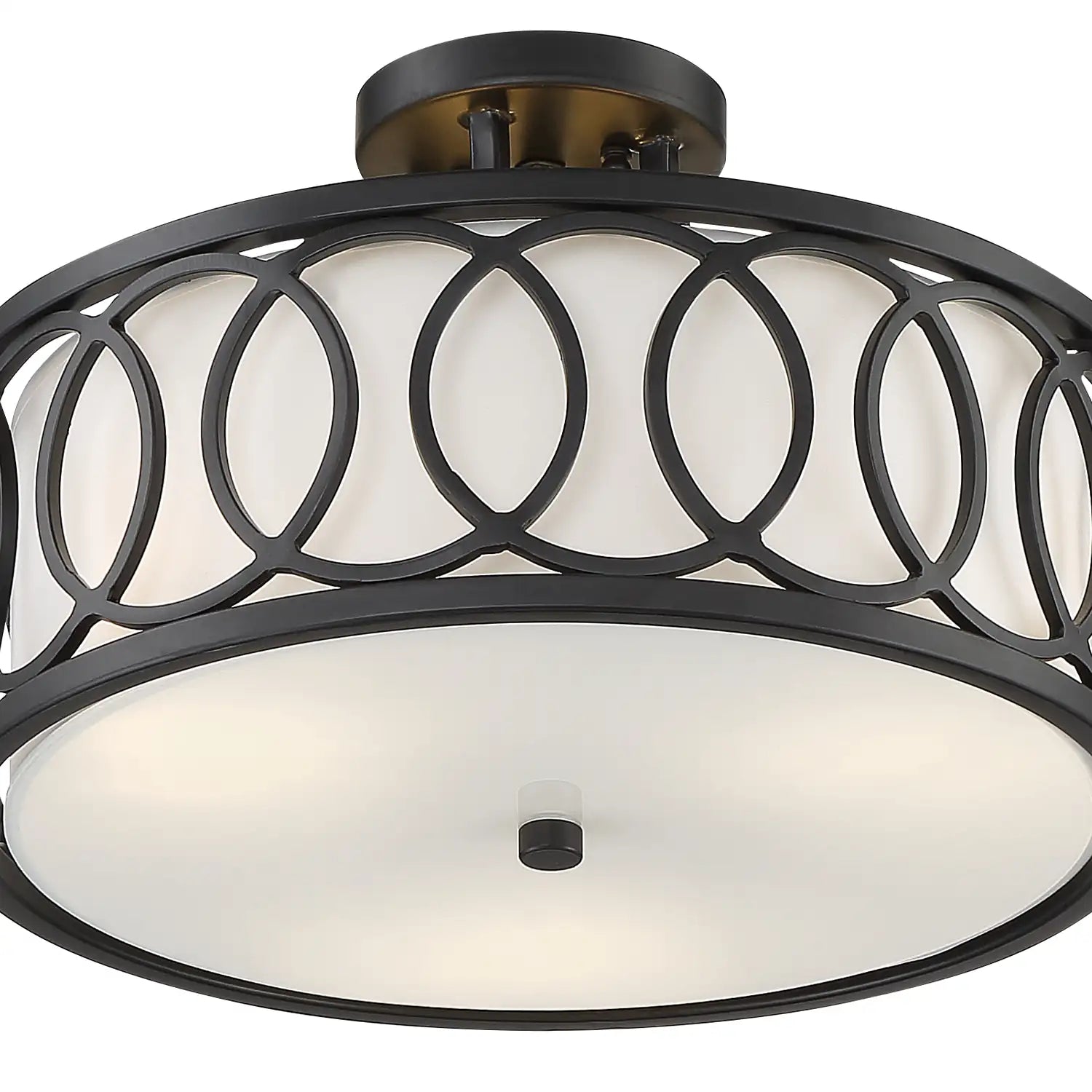 CRYSTORAMA, LIBBY LANGDON GRAHAM SEMI FLUSH MOUNT, FLUSH MOUNT CEILING LIGHTS
