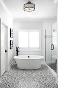 CRYSTORAMA, LIBBY LANGDON GRAHAM SEMI FLUSH MOUNT, FLUSH MOUNT CEILING LIGHTS