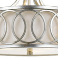 CRYSTORAMA, LIBBY LANGDON GRAHAM SEMI FLUSH MOUNT, FLUSH MOUNT CEILING LIGHTS
