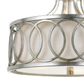 CRYSTORAMA, LIBBY LANGDON GRAHAM SEMI FLUSH MOUNT, FLUSH MOUNT CEILING LIGHTS